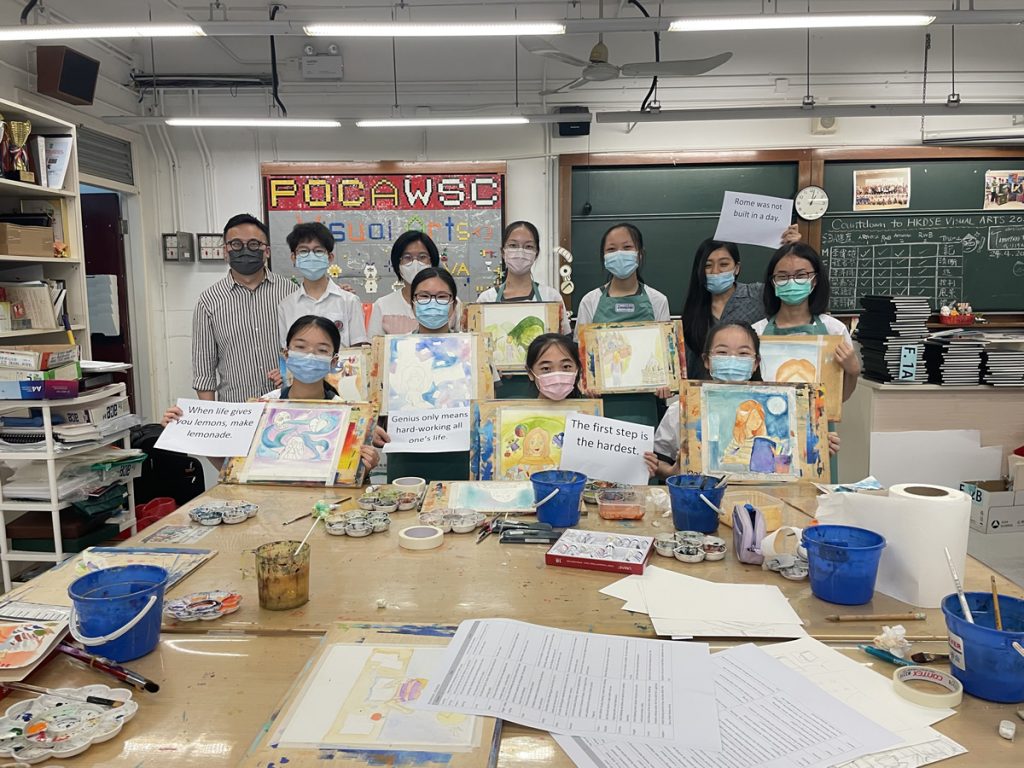 學生展示作品
